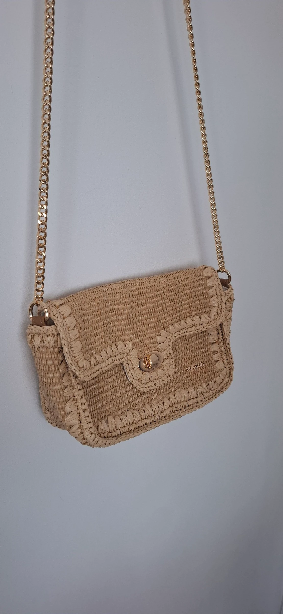 🤎 Sac à main bandoulière effet paille / jute – bohème chic – neuf – photo 13